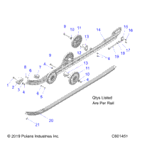 Suspension, Rail Asm. All Options