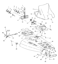 Hood Assembly 500 Efi / 0930674 & 500 Efi Sks / 0930574