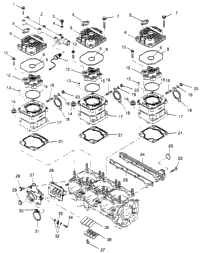 Cylinder 600 Xcr Sp 0965677 & European 600 Xcr Sp