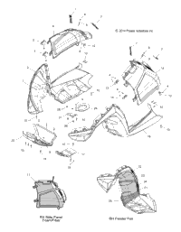 Body, Nosepan & Sidepanels