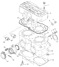 Cylinder 500 Rmk 0982964 & European 500 Rmk