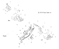 Chassis, Clutch Guard & Footrests All Options