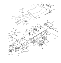 Tunnel & Seat Assembly Lite 0953433, Starlite & Lite Deluxe 09
