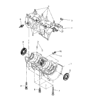 Crankcase 500 Sp/500 Sks