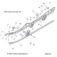 Suspension, Rail, Lh/Rh