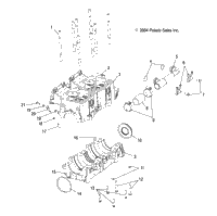 Crankcase S05np8cs/8Csa/8Csb/Ne8cs/8Csa (4993799379E05)