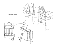 Electrical, Battery Box & Battery