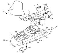Hood Assembly Classic & Classic Touring 0942875