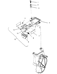 Brake Assembly Trail , Trail Deluxe 0952262, & European Trail D