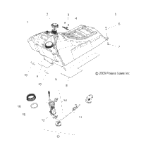 Fuel System, Fuel Tank Asm. All Options