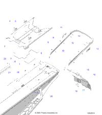 Body, Bumper, Rear, Closeoff, Tunnel Cover