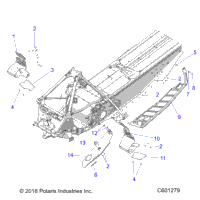 Chassis, Clutch Guard/Footrests/Running Boards