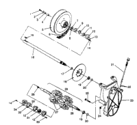 Drive Train 600 Xcr & European 600 Xcr E961676