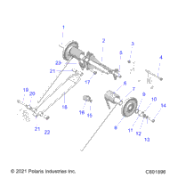 Suspension, Torque Arm, Rear