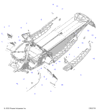 Chassis, Clutch Guard, Footrests, & Runningboards