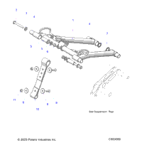 Suspension, Torque Arm, Front