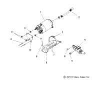 Engine, Starter Motor