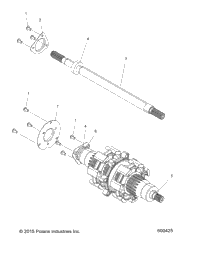 Drive Train, Jackshaft & Driveshaft All Options