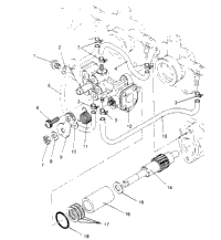 Oil Pump Assembly Storm 0950782, Storm Sks 0950582, Euro Storm E950782, Eu