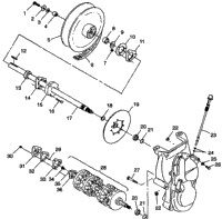 Drive Trin 700 Xcr & Europen 700 Xcr E985678 (4943114311B008)