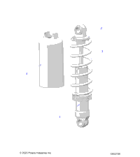 Suspension, Shock, Front Track