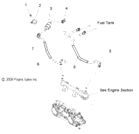 Fuel System, Throttle Body & Fuel Lines