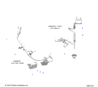 Electrical, Wire Harness, Hood, Elec. Start