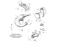 Exhaust System /A/B/C/Ds04ns7cs/A/B/C/Ds04ns8cs/A/B/C/D