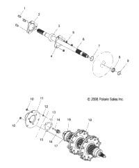 Drive Train, Jackshaft & Driveshaft All Options