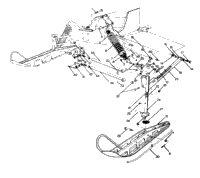 Front Suspension And Ski 400, 500, 500 Classic & 650 Updated 10/88