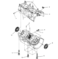 Crankcase Widetrak Lx & European Widetrak Lx E962064