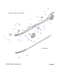 Suspension, Rail Beams, Lh/Rh