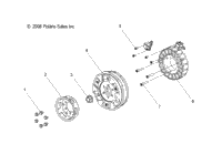 Engine, Stator & Flywheel