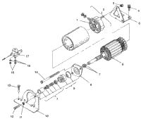 Starting Motor Lite Deluxe 0963431