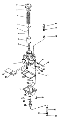 Carburetorec50pl06 Widetrak