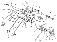 Rear Torque Arm 500 Efi Sks 0962574, 500 Efi Rmk , & European 500