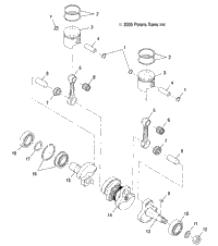 Engine, Piston & Crankshaft