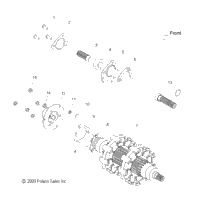 Drive Train, Jackshaft & Driveshaft