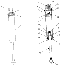 Fox Shock, Gas Rear Xlt Sp