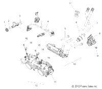 Fuel System, Rail, Lines & Throttle Body