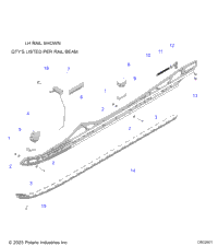 Suspension, Rail Beam Asm, Lh/Rh