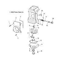 Engine, Carburetor, Lower
