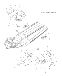 Chassis, Footrests & Clutch Guard