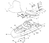 Hood Assembly 500 Efi 0952774, Efi Sks , Efi Sks Pt 0952974, &