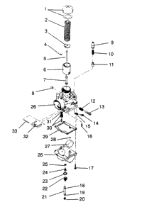 Carburetor Xlt Touring 0963357 & European Xlt Touring