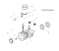 Engine, Piston & Crankshaft
