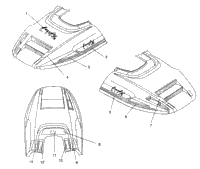 Hood Decals Lite Gt / 0933133