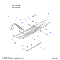 Steering, Ski Asm. S23tlc6re (C601681)