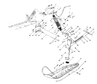 Front Suspension And Ski Trail