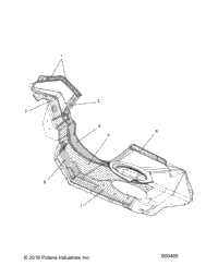 Body, Fenders, Rh Foil